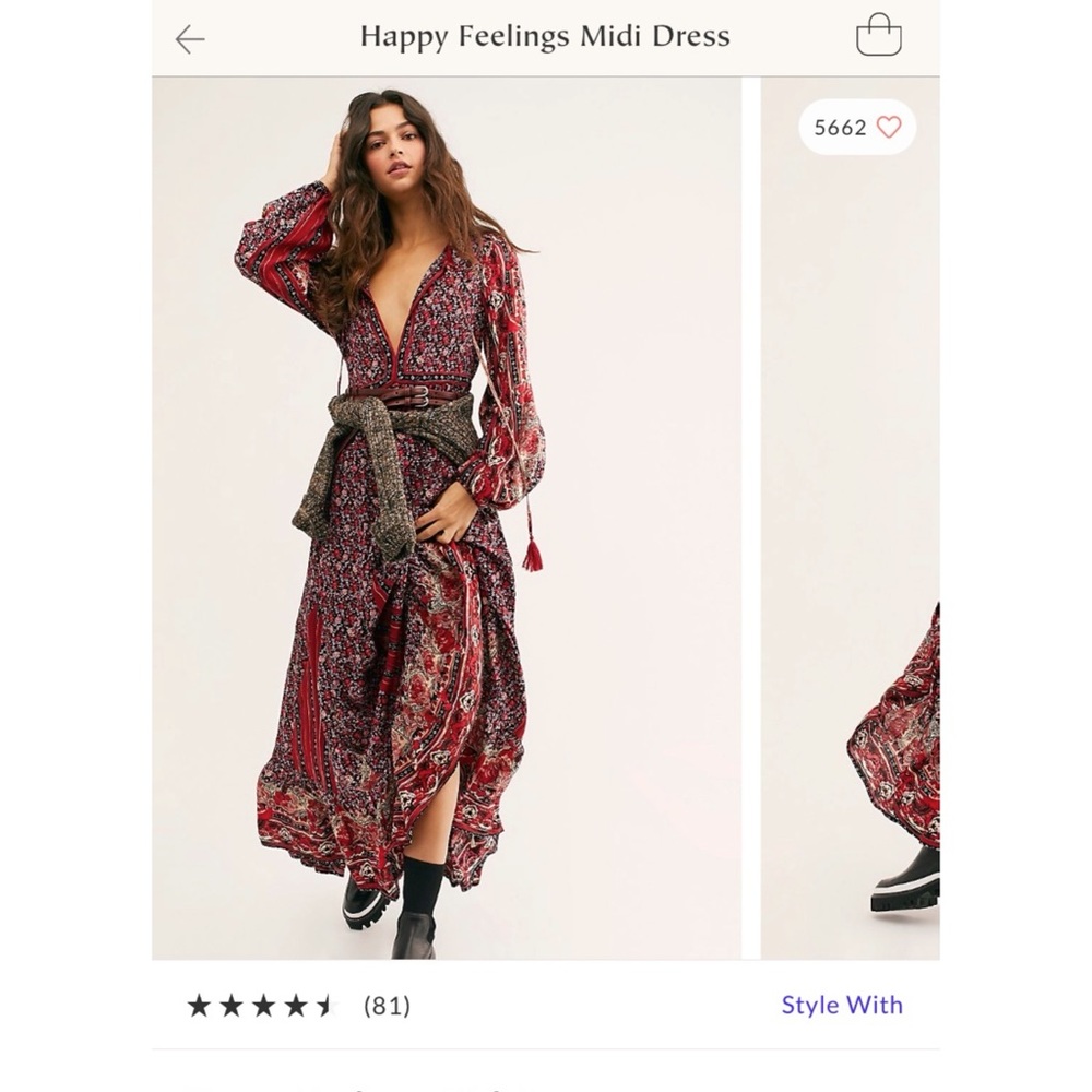 Happy Feelings Maxi Dress 🌹